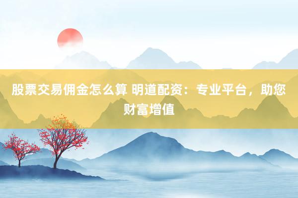 股票交易佣金怎么算 明道配资：专业平台，助您财富增值