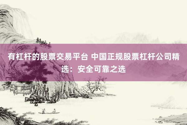 有杠杆的股票交易平台 中国正规股票杠杆公司精选：安全可靠之选