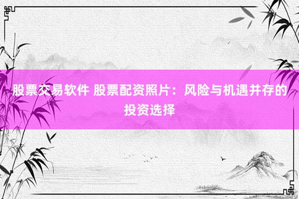 股票交易软件 股票配资照片：风险与机遇并存的投资选择