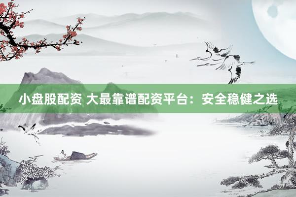 小盘股配资 大最靠谱配资平台：安全稳健之选