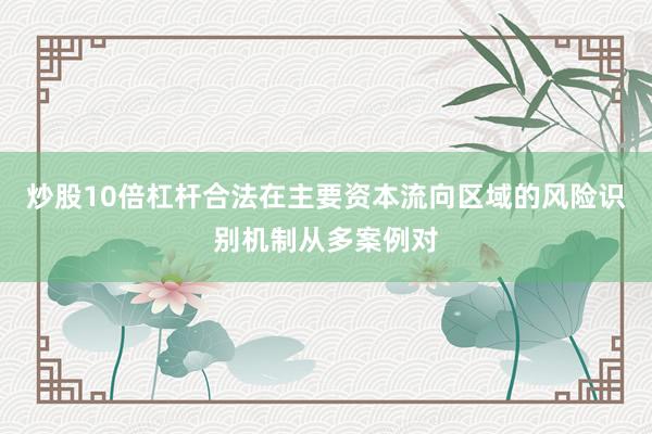 炒股10倍杠杆合法在主要资本流向区域的风险识别机制从多案例对